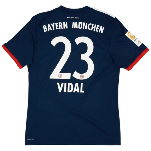 Bayern Munchen No23 Vidal Away Jersey