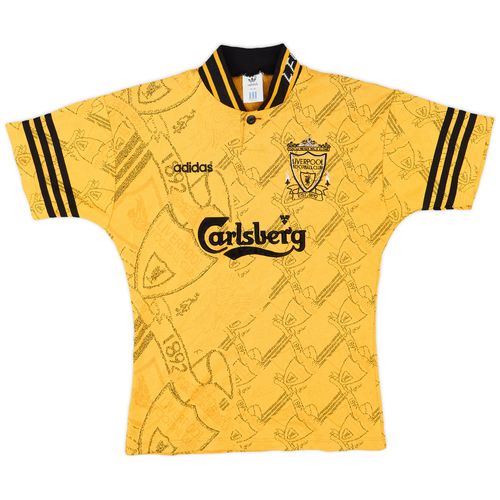 Yellow carlsberg outlet liverpool shirt