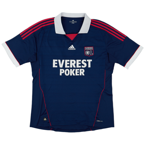 Lyon No10 Lacazette Away Soccer Club Jersey