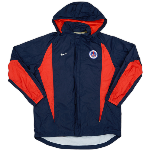2002 03 Paris Saint Germain Nike Hooded Rain Jacket 7 10 L