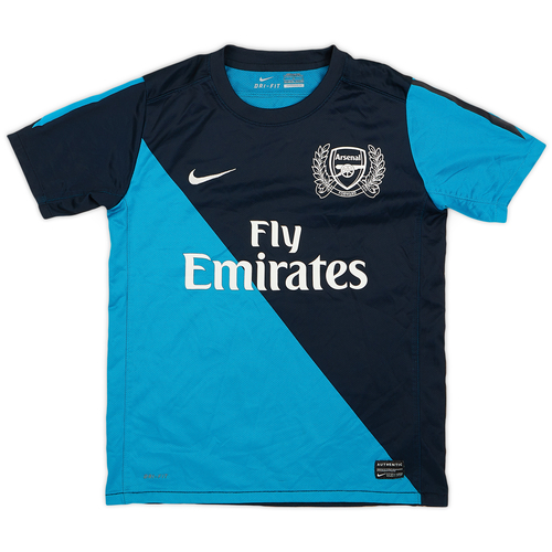 2011 12 Arsenal Away Shirt 8 10 L.Boys