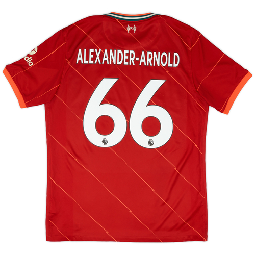 Liverpool jersey number 66 top