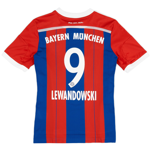 2014 15 Bayern Munich Home Shirt Lewandowski 9 8 10 M.Boys