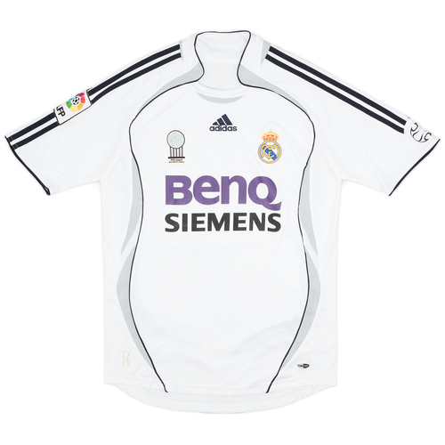2006 07 Real Madrid Home Shirt 9 10 S