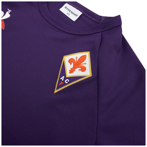 2019 20 Fiorentina Le Coq Sportif Training Tee KIDS