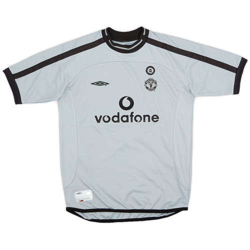 2001 02 Manchester United Centenary GK Shirt 9 10 M.Boys