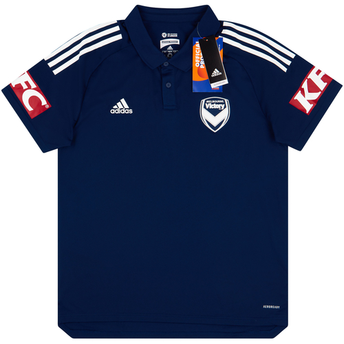 2019 20 Melbourne Victory adidas Polo T Shirt