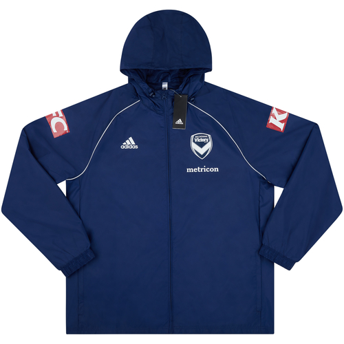 2018 19 Melbourne Victory adidas Rain Jacket XL