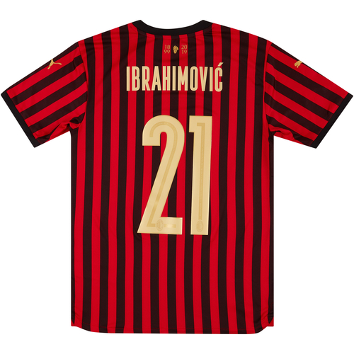 Ac milan shop 120 years shirt