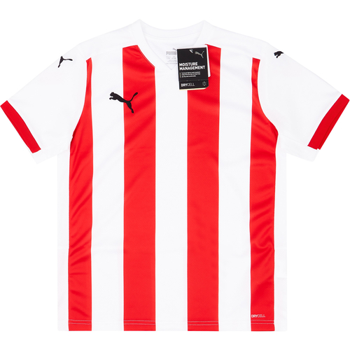 Red and white puma shirt online