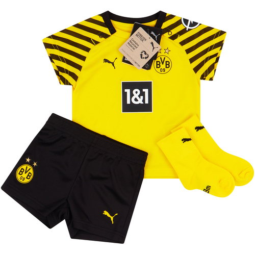 2021 22 Borussia Dortmund Home Full Kit BABY