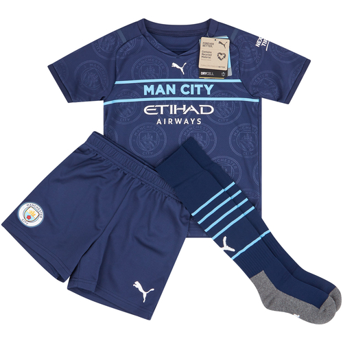 Manchester city boys discount football strip