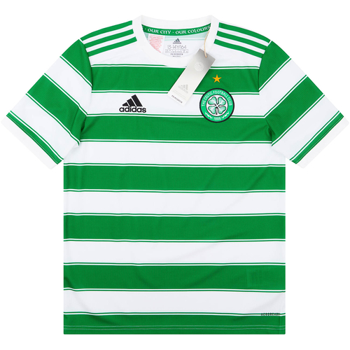 2021 22 Celtic Home Shirt KIDS