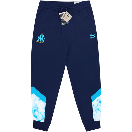 Blue puma track pants hotsell