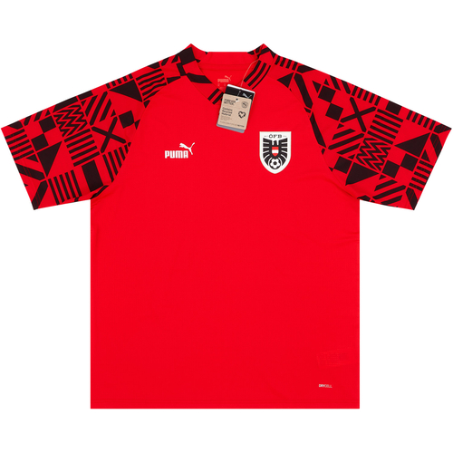 2022 23 Austria Puma Pre Match Training Shirt
