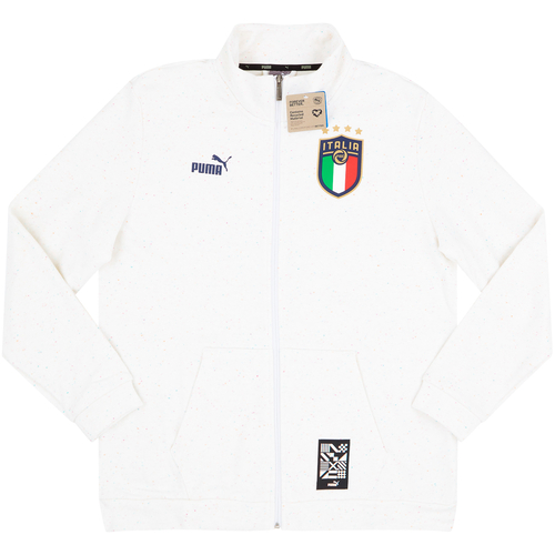 Puma white online track jacket
