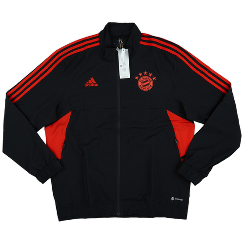 2022 23 Bayern Munich adidas Presentation Jacket