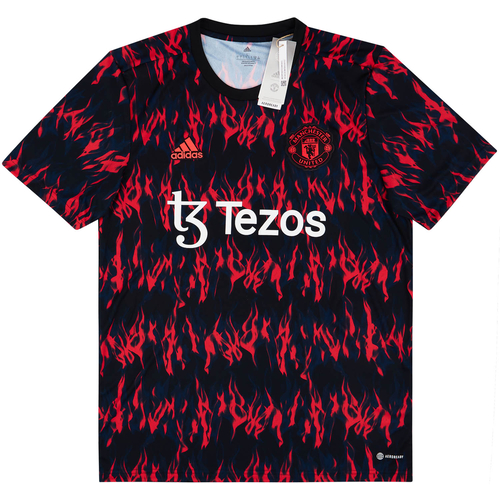 Manchester united warm up sales shirt