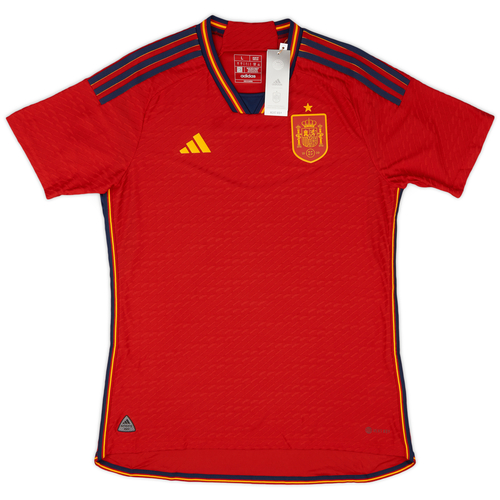 2022 23 Spain Authentic Home Shirt