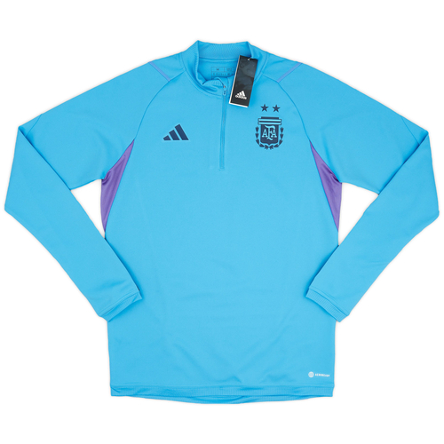 2022 23 Argentina adidas 1 4 Zip Training Top