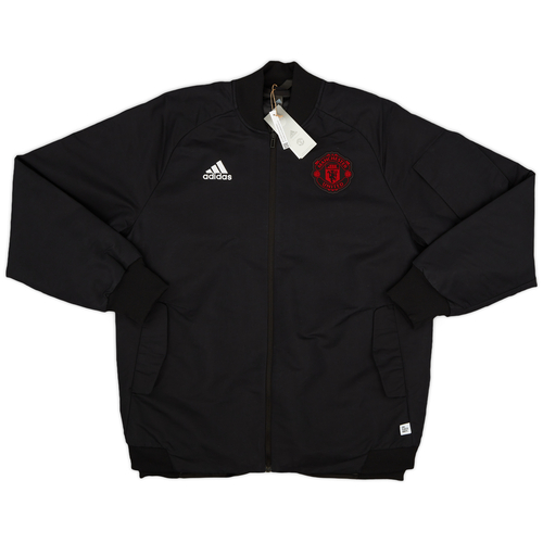 Adidas manchester united travel jacket sales