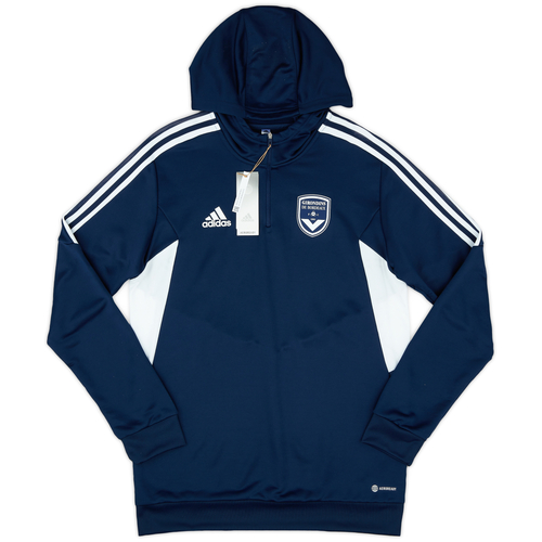 2022 23 Bordeaux adidas 1 4 Zip Hooded Training Top
