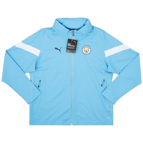 2022 23 Manchester City Puma Rain Jacket Womens