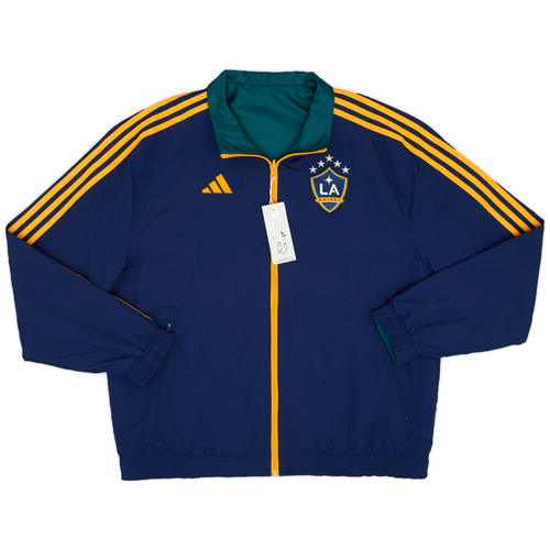 2023 LA Galaxy adidas Reversible Anthem Jacket