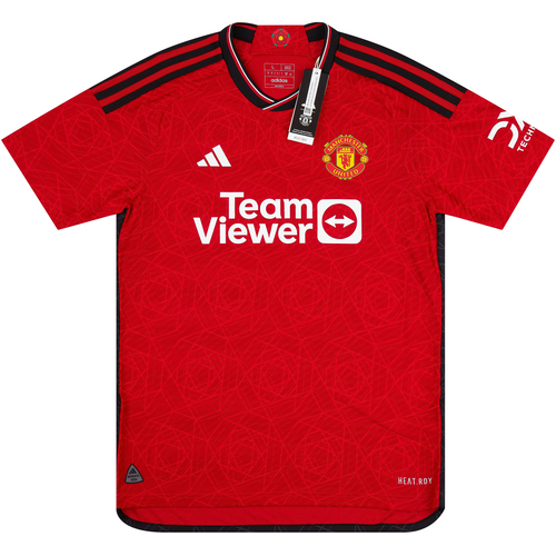 Manchester united clearance authentic home shirt