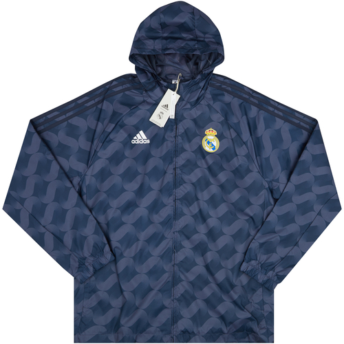 Adidas pullover discount rain jacket