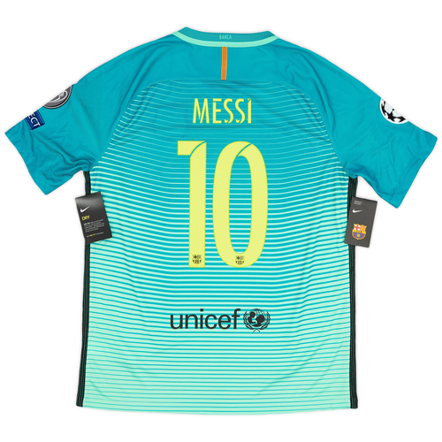 Barcelona third kit messi clearance