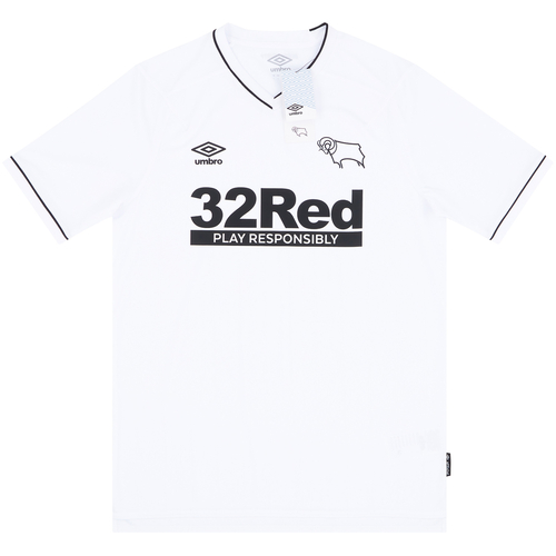2020 21 Derby County Home Shirt