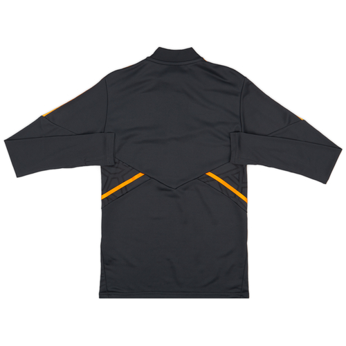 Leeds united grey shop training top