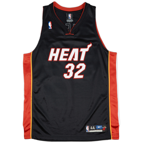 2004 06 Miami Heat O Neal 32 Authentic Reebok Away Jersey