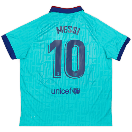 2019 20 Barcelona Third CL Shirt Messi 10 8 10 XXL