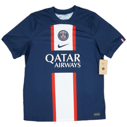 2022 23 Paris Saint Germain Home Shirt Mbapp 7