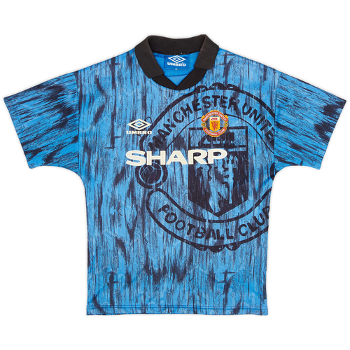 1993 95 manchester united away shirt