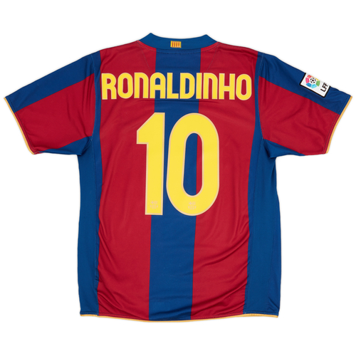 Signed ronaldinho barcelona shirt best sale
