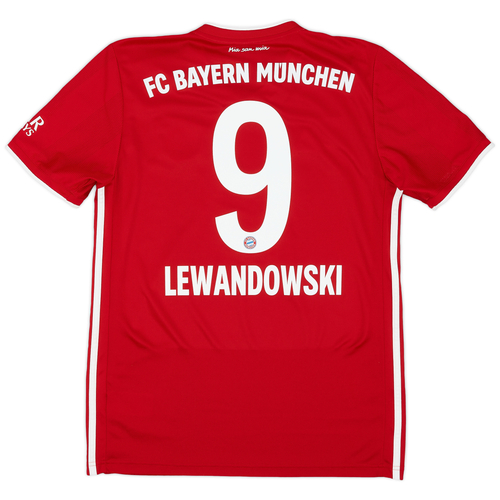 2020 21 Bayern Munich Home Shirt Lewandowski 9 10 10 M