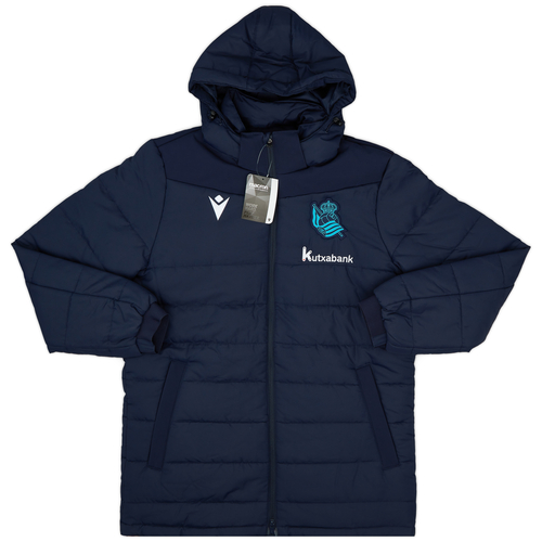 2022 23 Real Sociedad Macron Padded Jacket