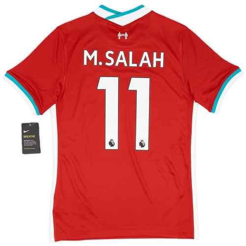 2020 21 Liverpool Home Shirt M. Salah 11 S