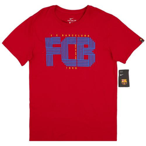 2017 18 Barcelona Nike Squad Tee S