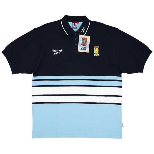 Reebok polo shirts blue deals