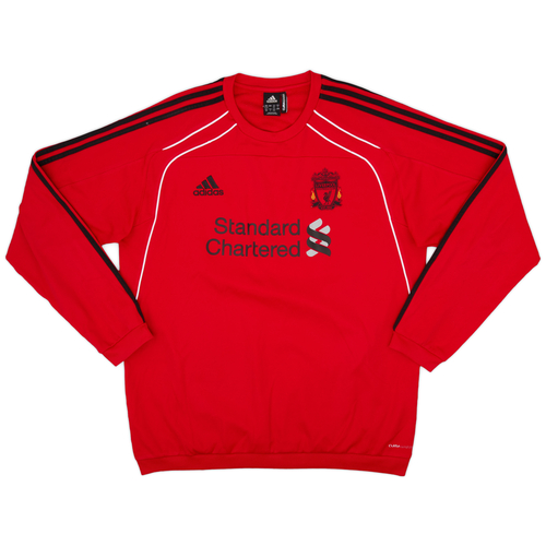 2010 11 Liverpool adidas Sweat Top 8 10 XL