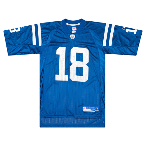 2005 06 Indianapolis Colts Manning 18 Reebok On Field Home Jersey