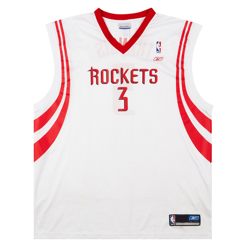 2003 04 Houston Rockets Francis 3 Reebok Home Jersey Good XXL