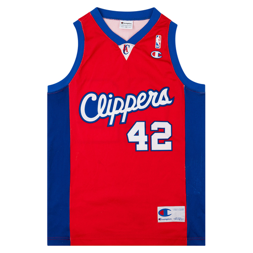 2001 08 LA Clippers Brand 42 Champion Away Jersey Excellent S