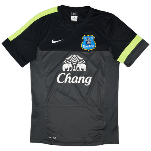 Everton white hotsell training top