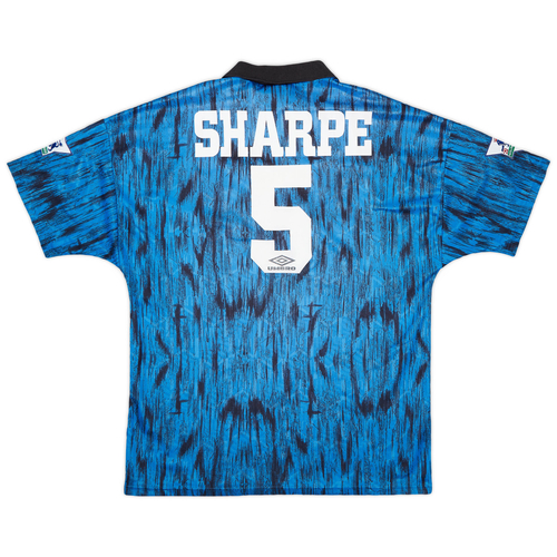 Man united blue hotsell away kit 1992