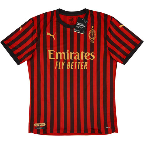 2019 20 AC Milan Special Edition 120 Anni Home Authentic Shirt